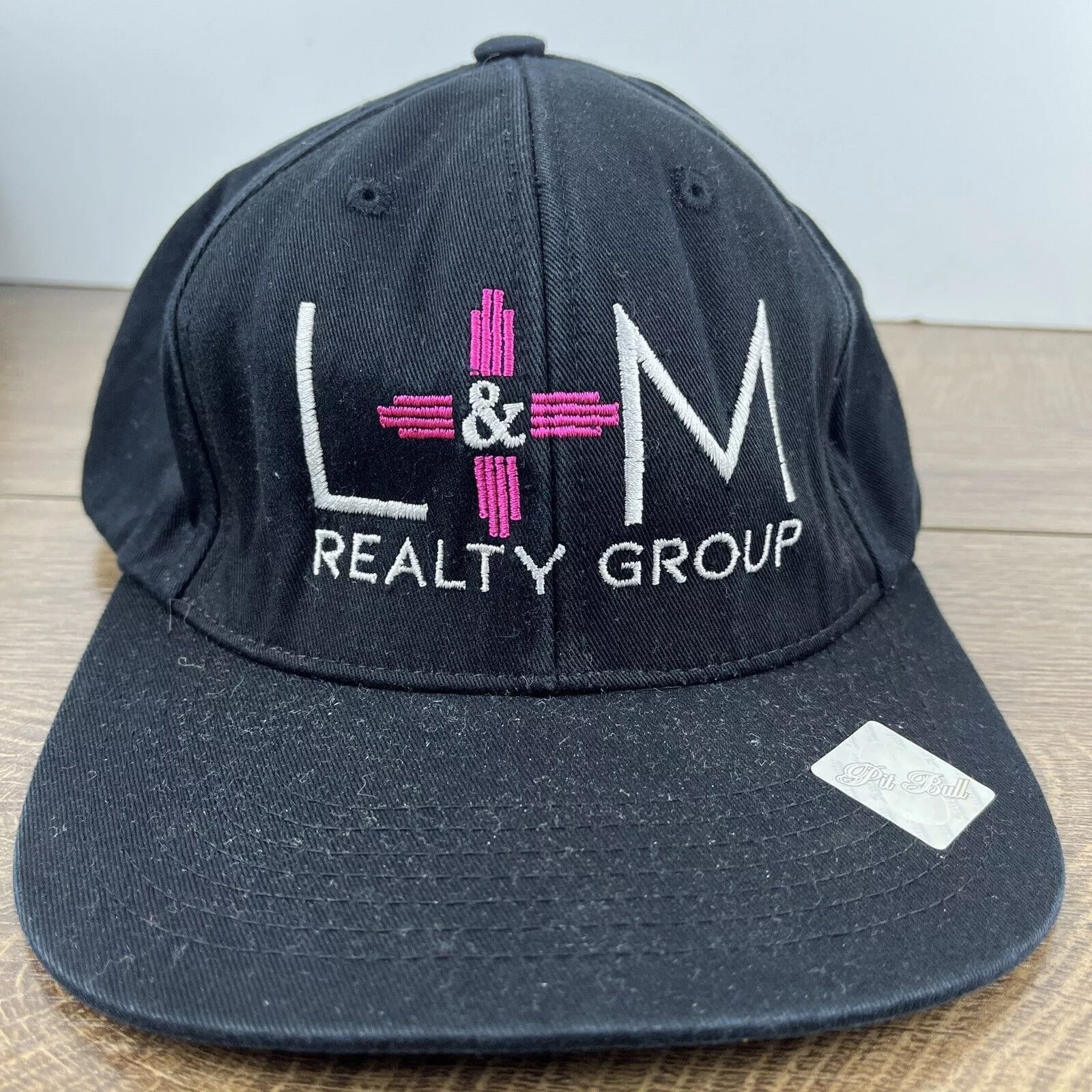 Other Hats Other L&M Realty Group Hat LM Hat Black Hat Adjustable Snapback Ad