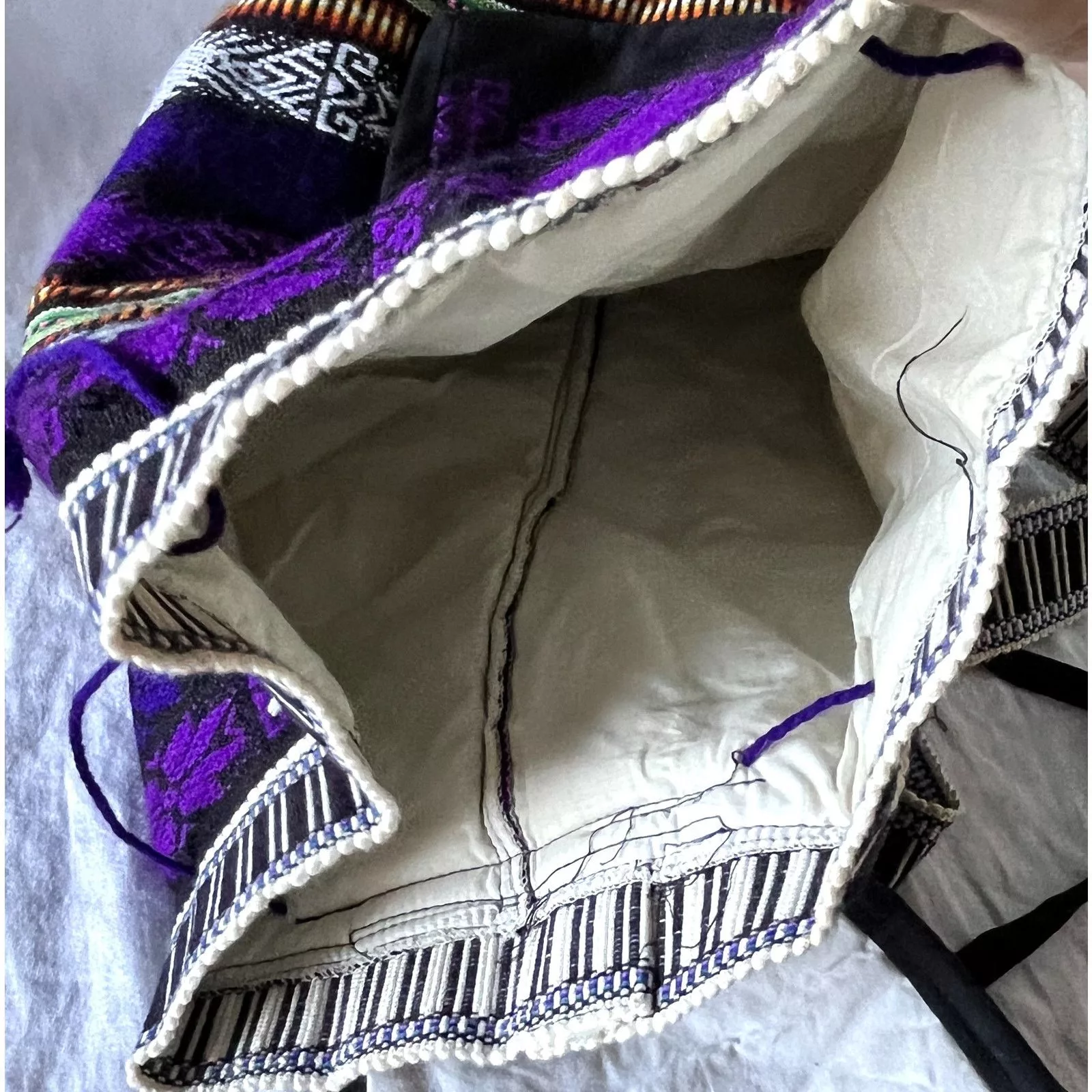 Other Backpacks Other Purple Boho Hippie Backpack Multi