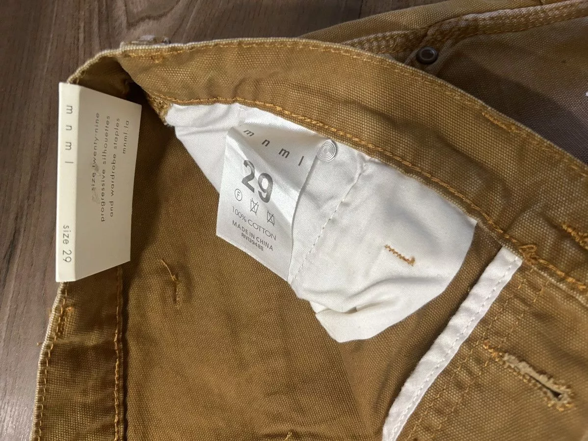MNML Denim Mnml flare pants Beige