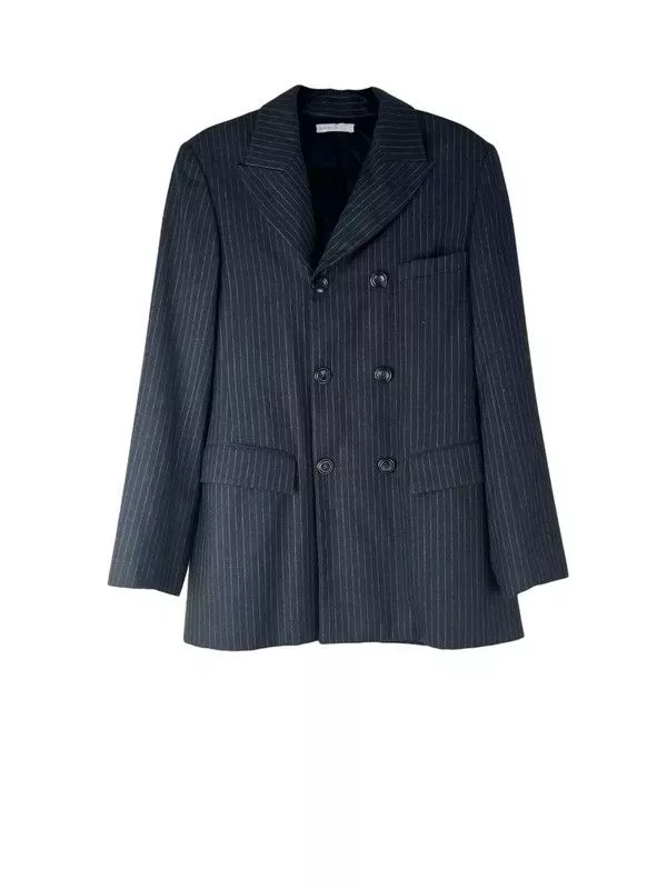 Other Light Jackets Other Double Breasted Wool Jacket Black