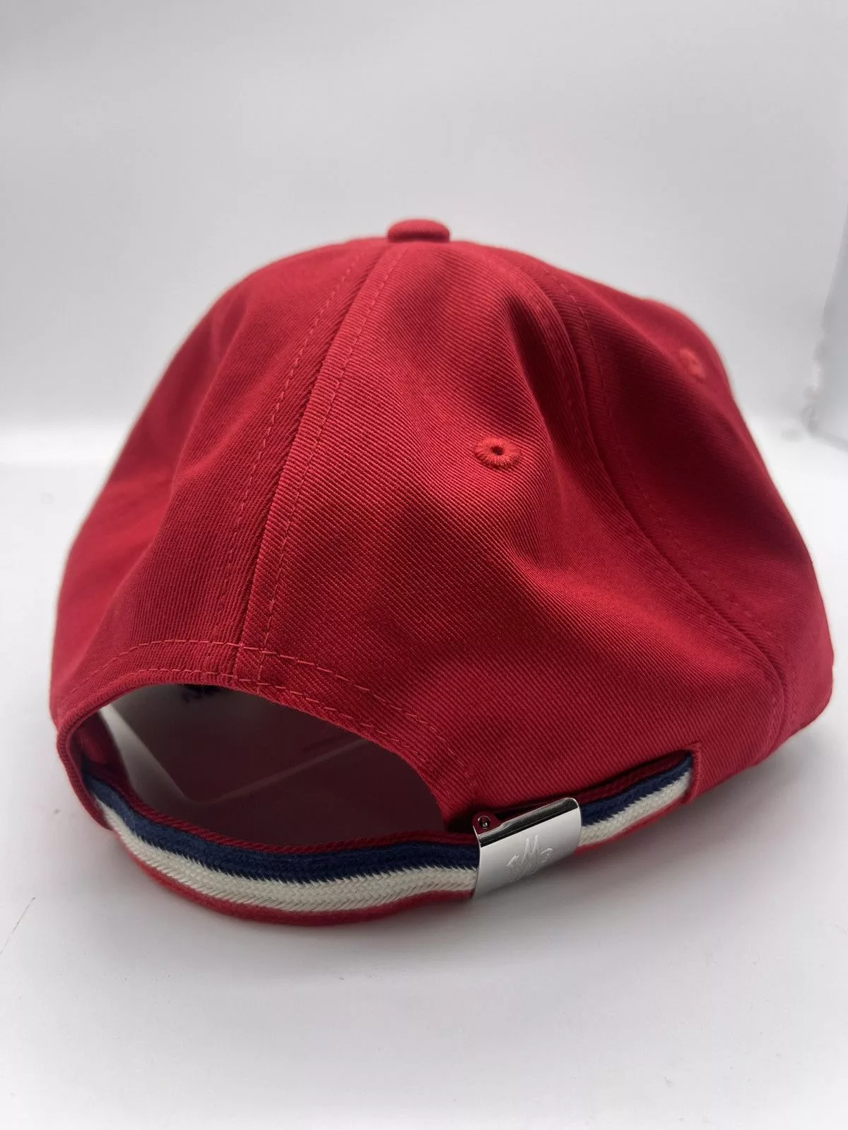 Moncler Hats Moncler logo red cap one size
