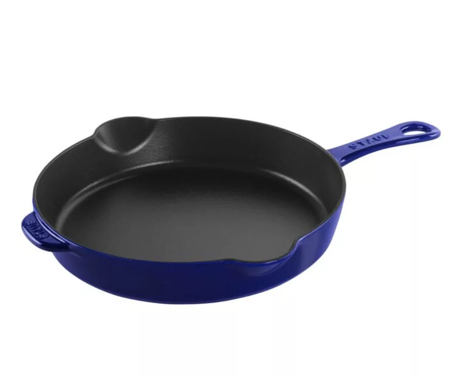 11" Traditional Deep Skillet - Dark Blue