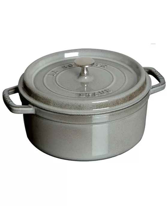 7 qt Round Cocotte - Graphite Grey