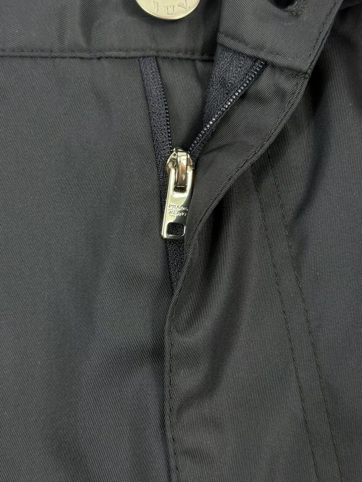 Prada Casual Pants PRADA NYLON TROUSERS Blue