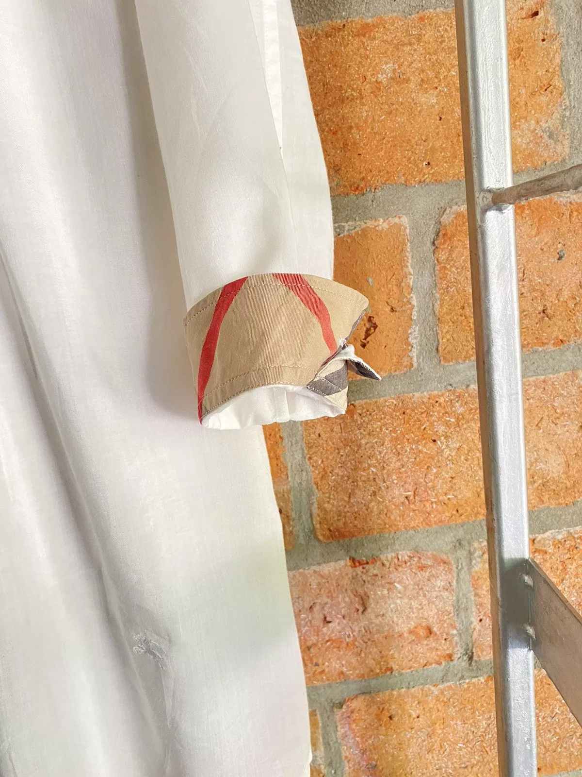 Burberry Button Ups Burberry white shirt