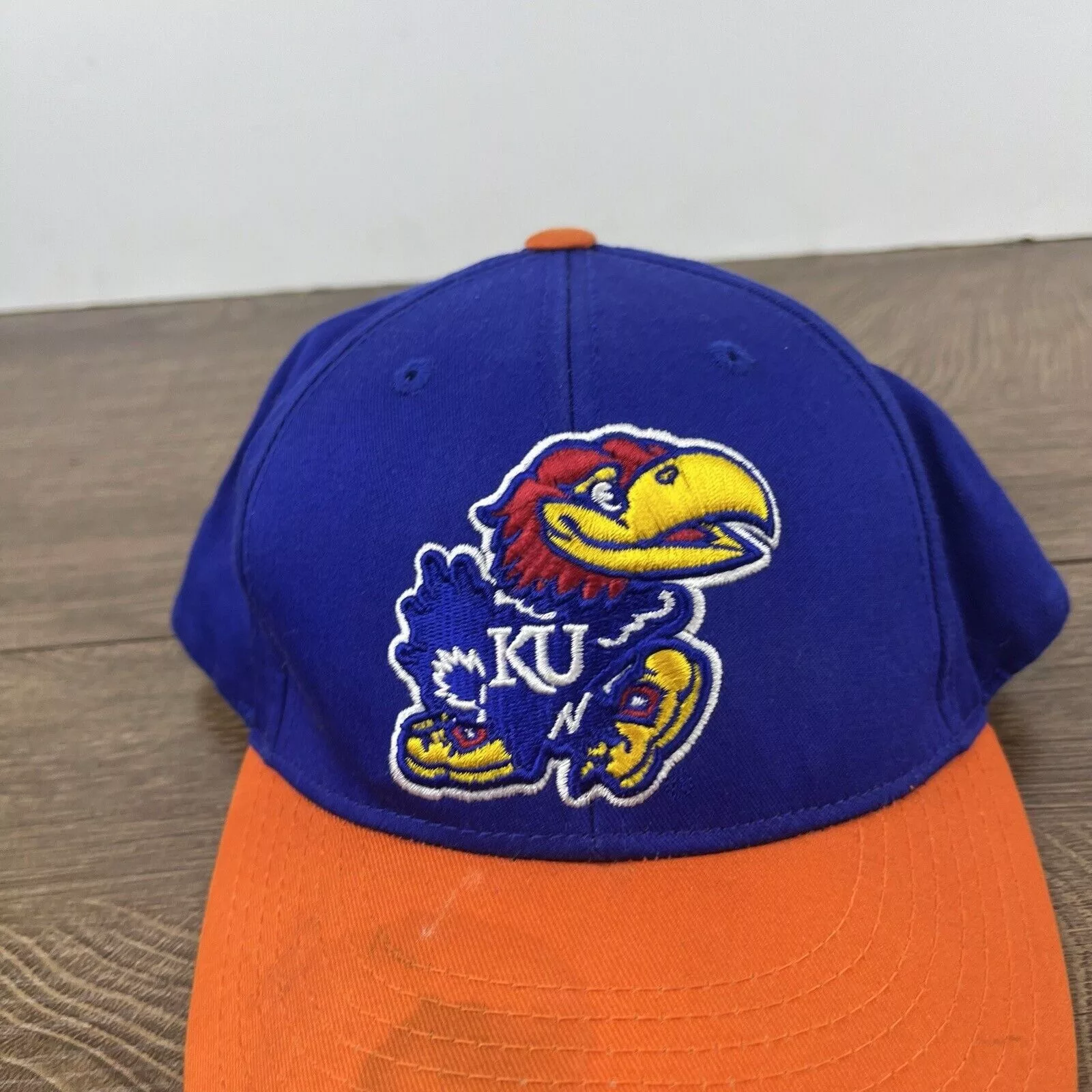 Other Hats Other Kansas Jayhawks Hat KU Jayhawks Blue Cap Adjustable Blue Adu