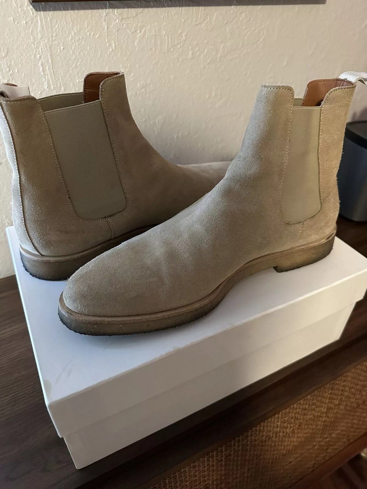 Common Projects Boots Common Projects CP - Chelsea boots in tan - Size 42 Brown