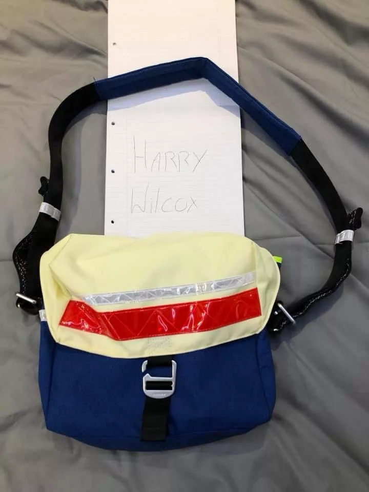 Acne Studios Bags Luggage Acne Studios Post Bag Blue