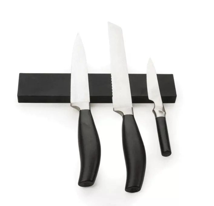 Black Silicone Knife Bar 10"