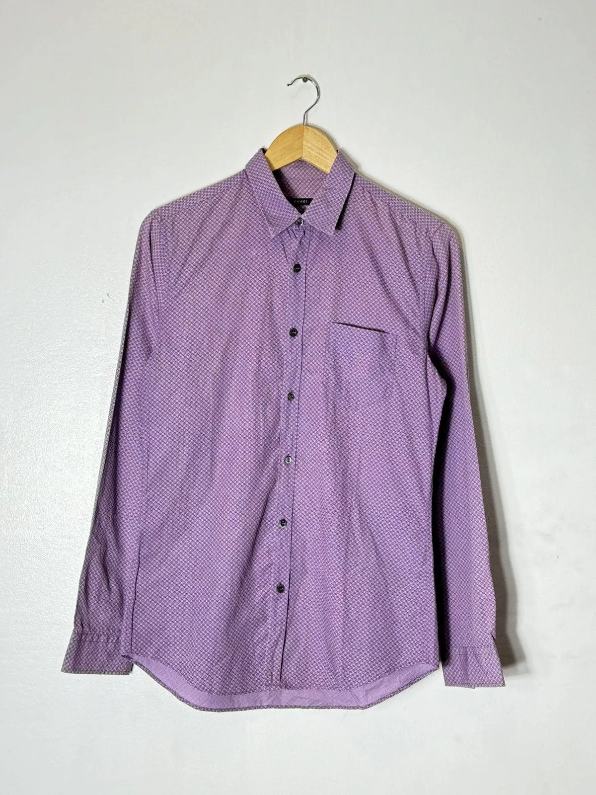 Gucci Polos Gucci | Tomford | Monogram BottonUp Purple