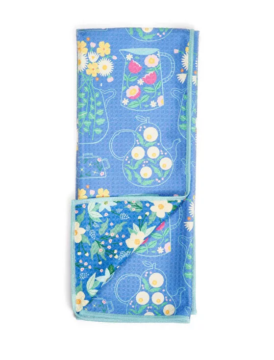 Anywhere Towel - Rev. Blue Flower Teapot
