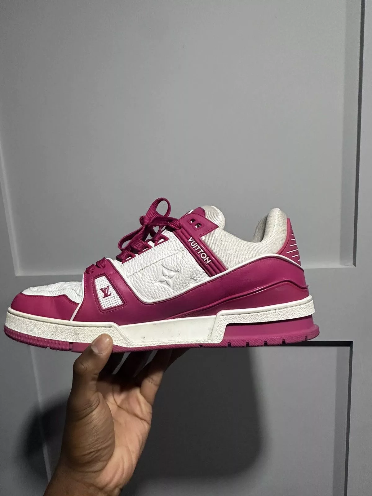 Louis Vuitton Low Top Sneakers Louis Vuitton Trainer Pink