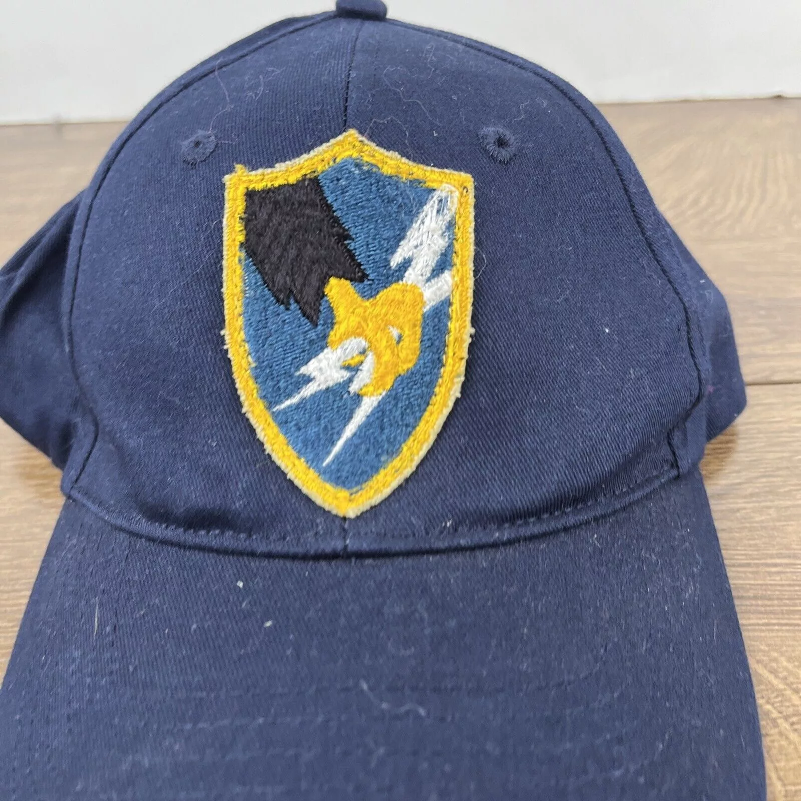Other Hats Other Eagle Hat Lightning Bolt Hat Blue Adjustable Hat Adult Size