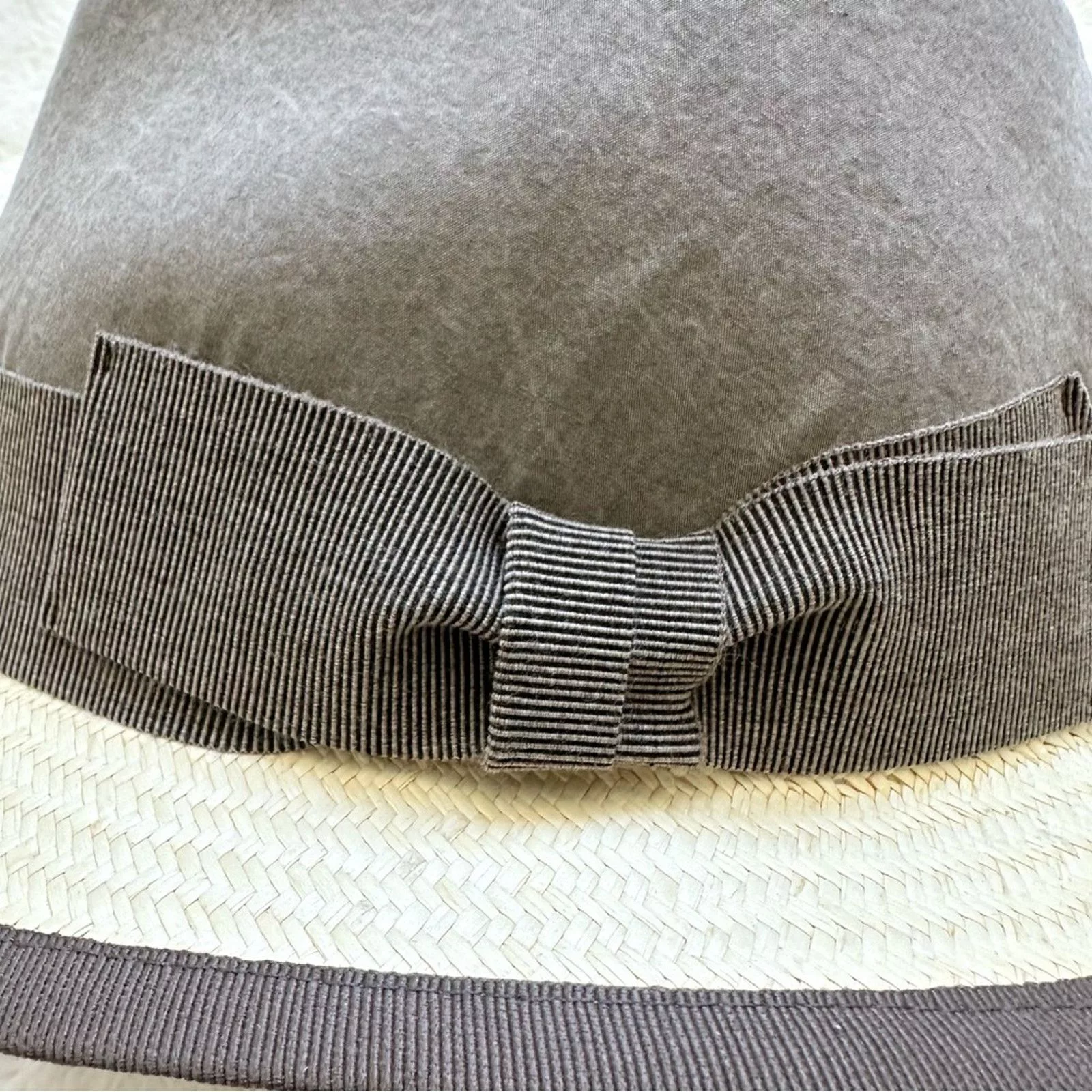 Brunello Cucinelli Hats NEW!!! Brunello Cucinelli straw hat Retail 1450$ Authentic Gray