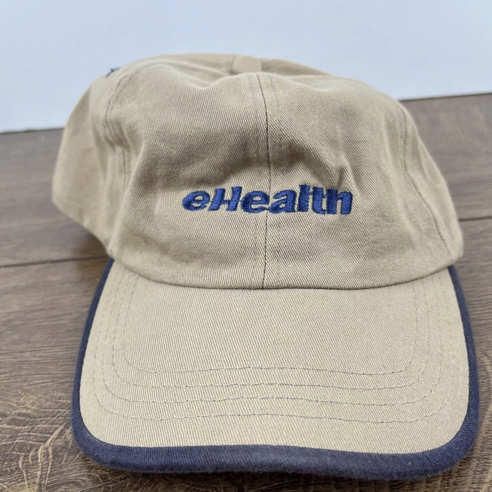 Other Hats Other eHealth Hat E Health Hat Tan Brown Hat Adjustable Snapback A