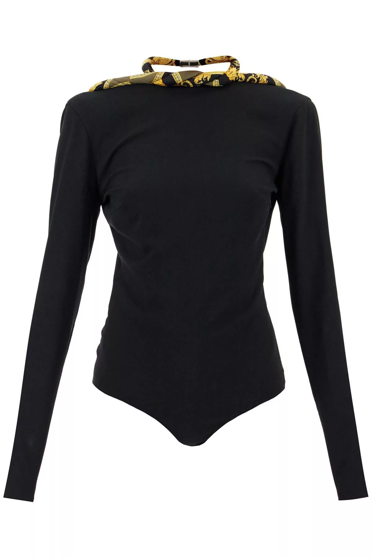 Versace Crop Tops VERSACE "The Body Of The Gods' Cut Black