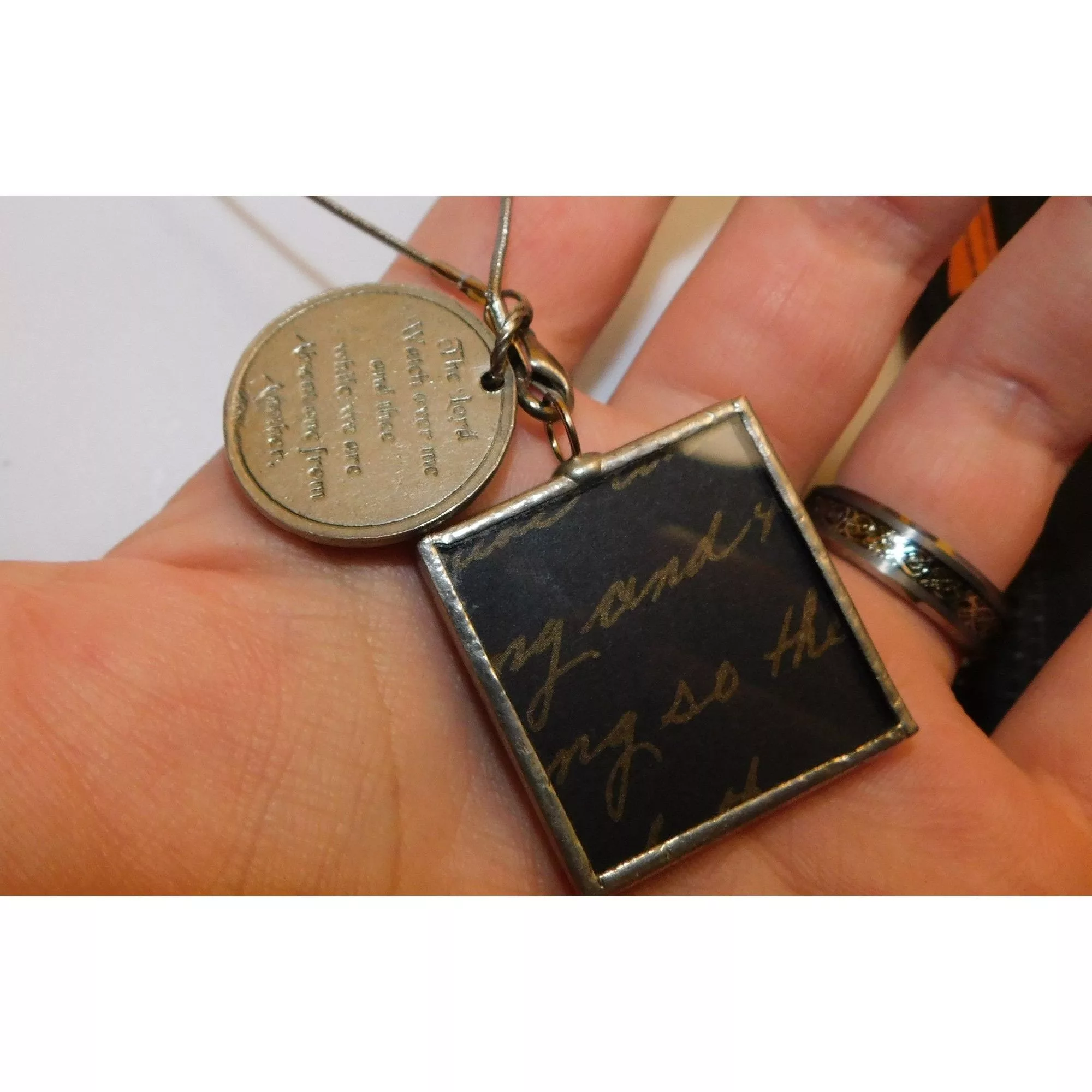 Other Necklaces Other W Initial Claddagh Necklace Multi