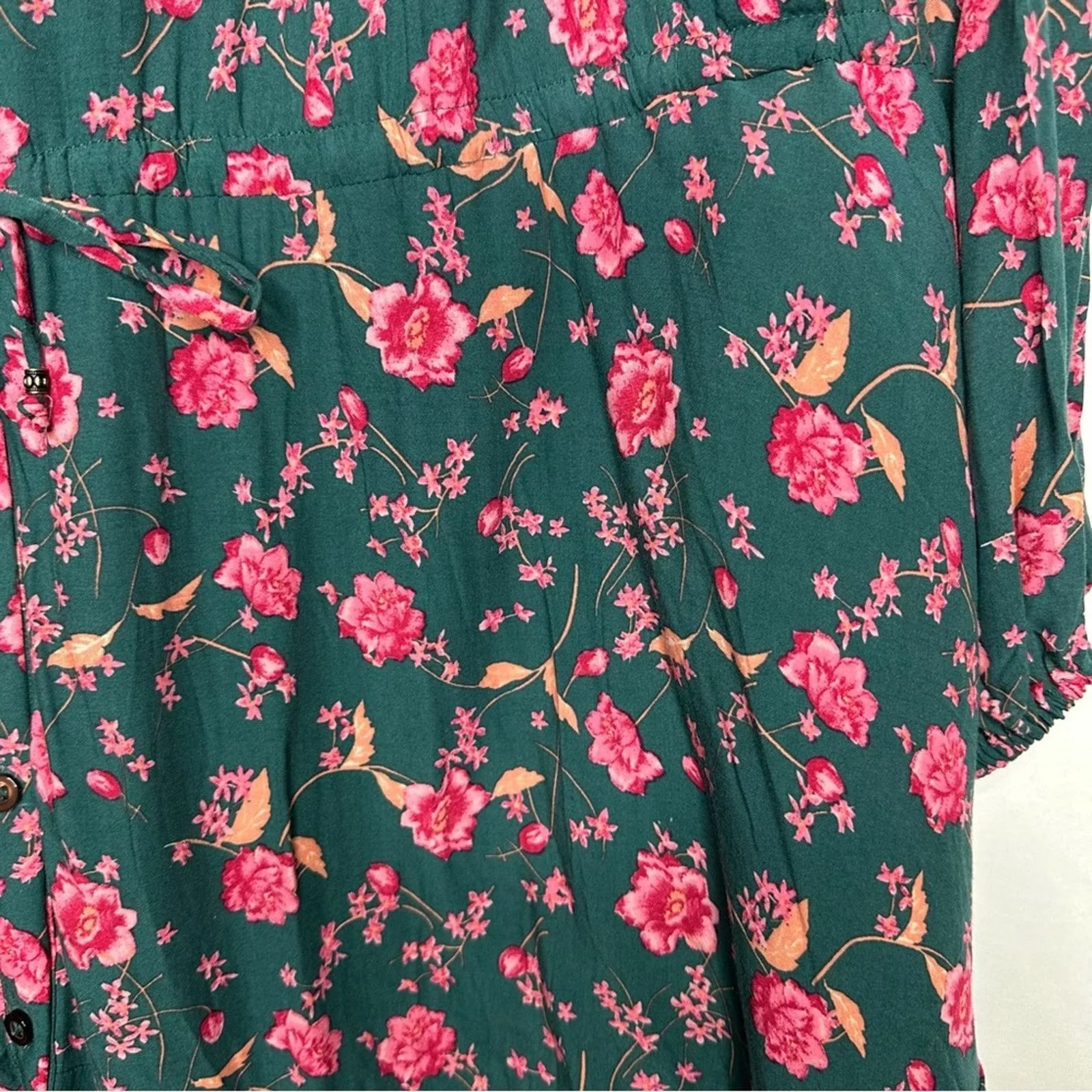 Free People Mini Dresses FREE PEOPLE Flower Fields Mini Dress in Size XS Green