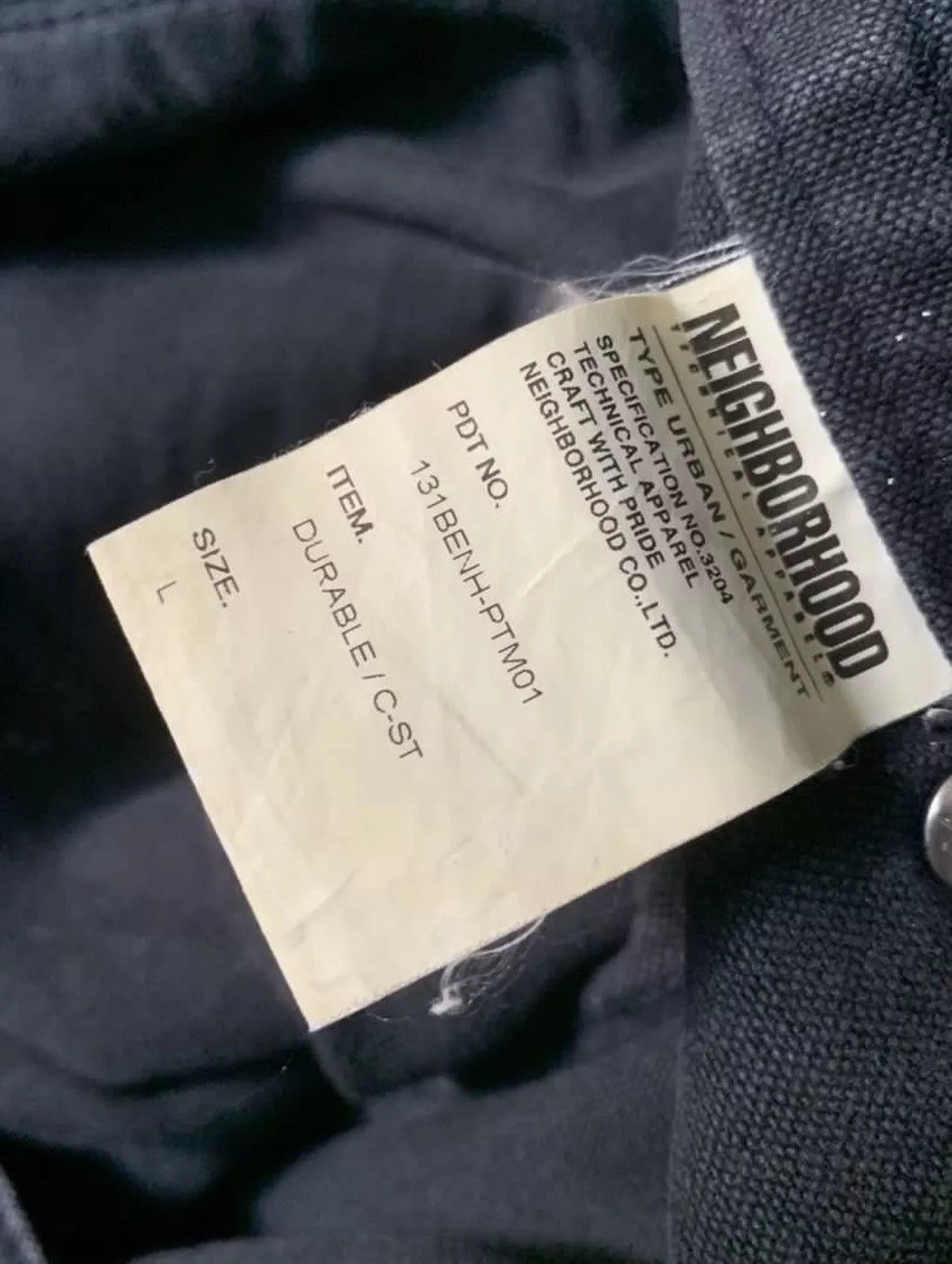 Neighborhood Shorts Black