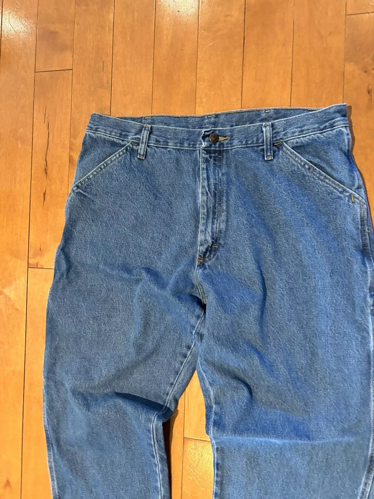 Rustler Denim Rustler × Vintage BAGGY RUSTLER CARPENTER JEANS Blue