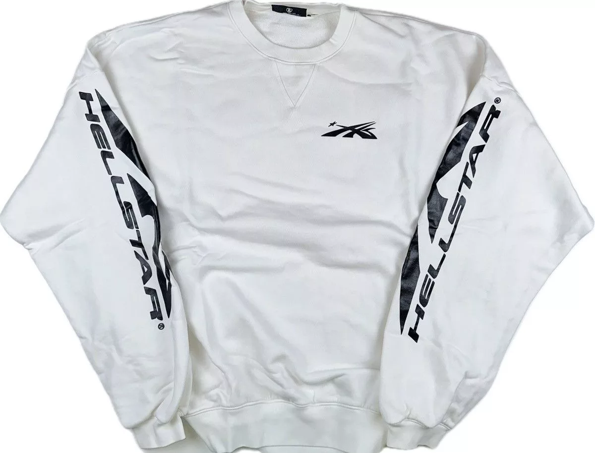 HELLSTAR Sweatshirts Hoodies Hellstar Sports Crewneck White