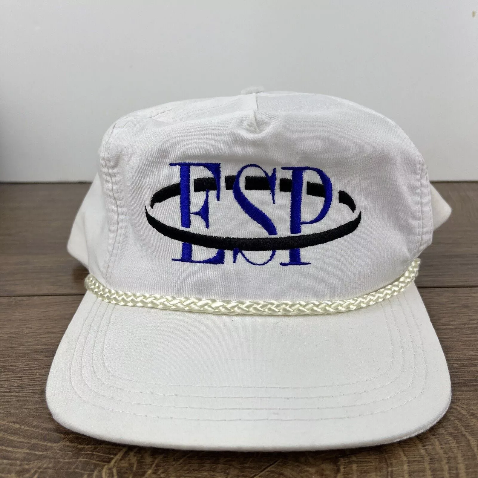 Other Hats Other ESP Hat ESP White Hat Adjustable Adult Size Hat White Cap