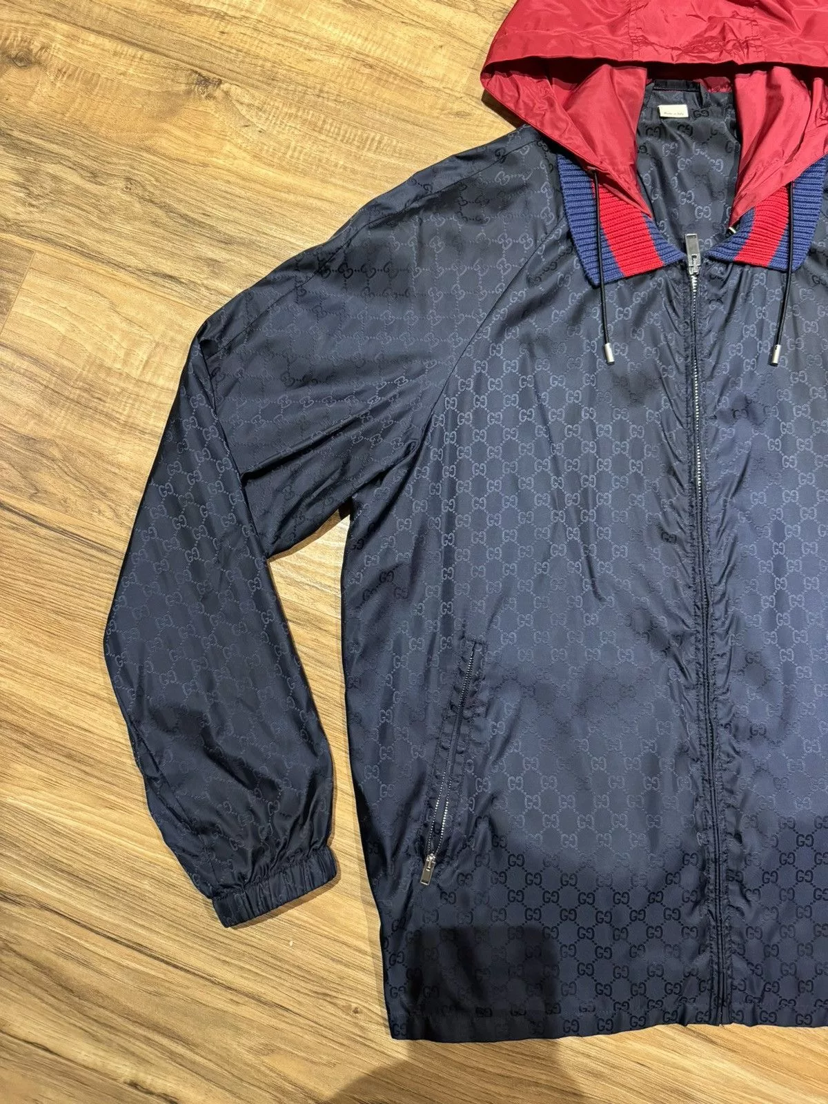 Gucci Raincoats Gucci jacket Black