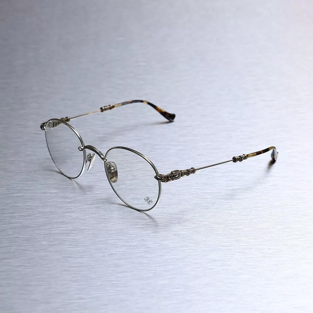 Chrome Hearts Glasses CHROME HEARTS BUBBA - A GLASSES Silver
