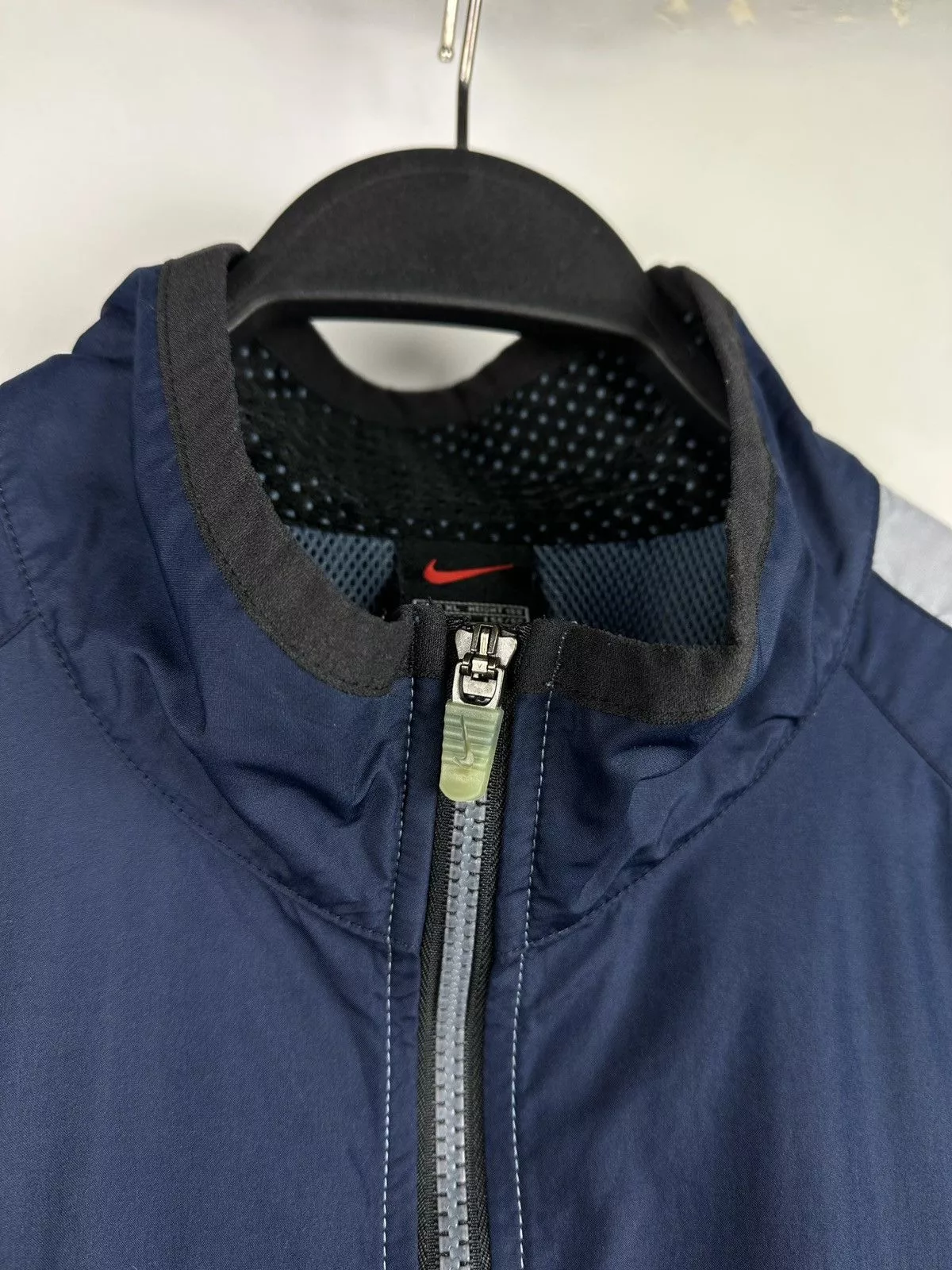 Nike Light Jackets Vintage 90’s Nike Y2K Light Jacket Blue Streetwear