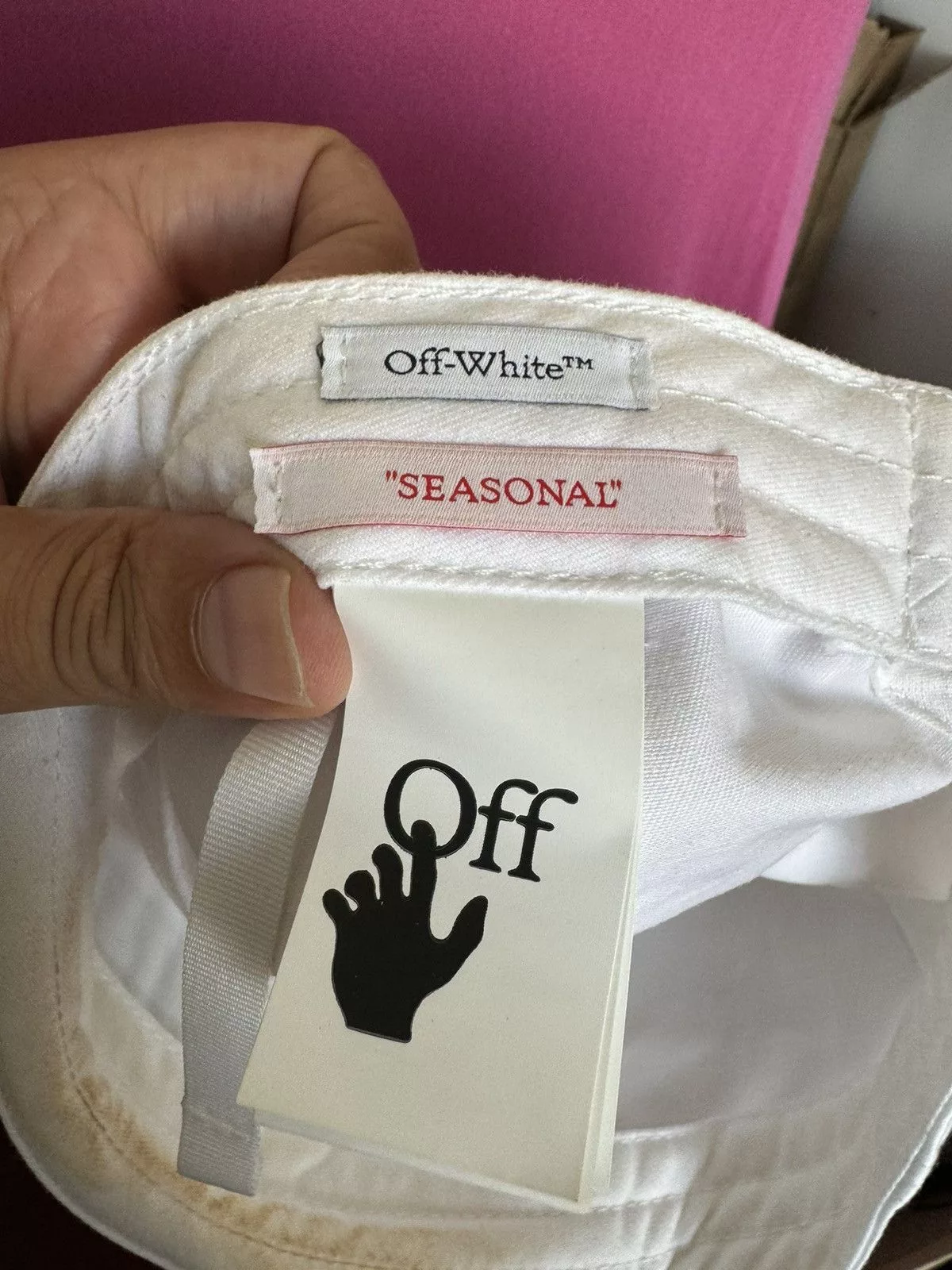 Off-White Hats Off-White Comics Baseball Cap