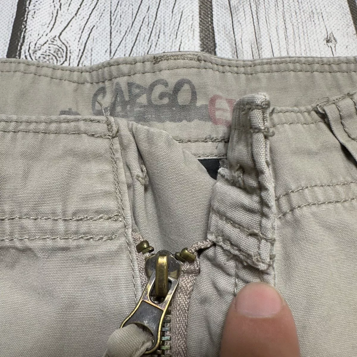 Vintage Shorts Vintage Cargo shorts Brown
