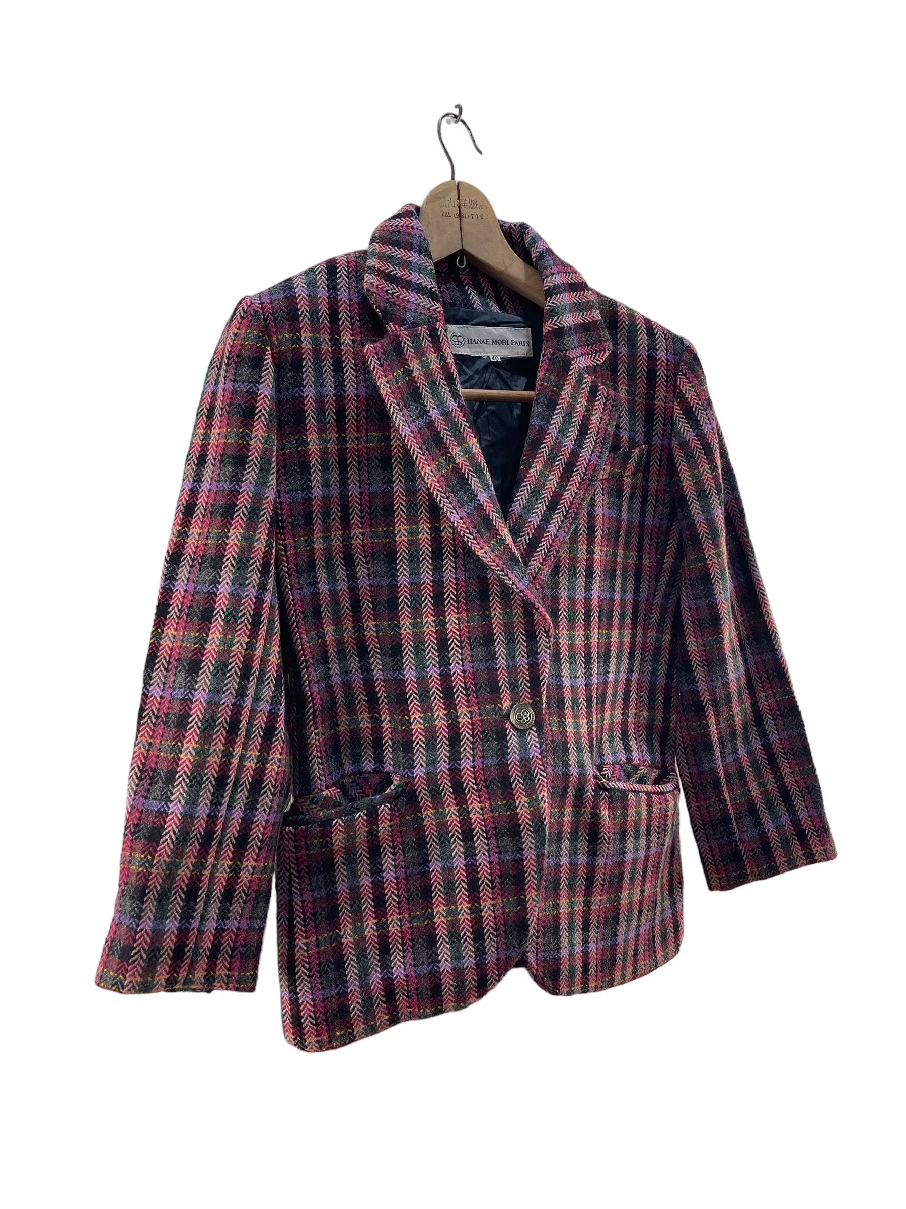 Hanae Mori Light Jackets Hanae Mori Jacket Pink