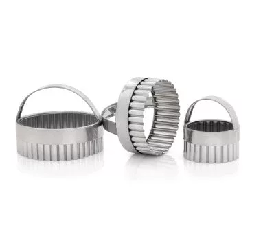 Round Crinkle Cutter Set/3