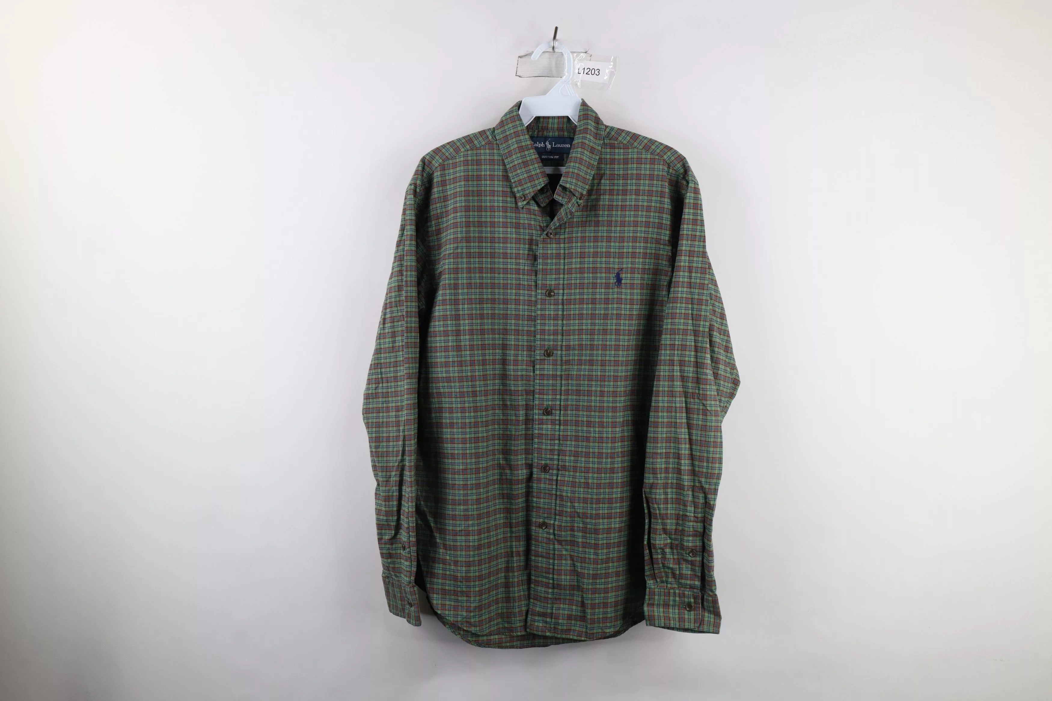 Ralph Lauren Shirts Button Ups Ralph Lauren × Vintage Vintage 90s Ralph Lauren Faded Collared Button Down Shirt Multi