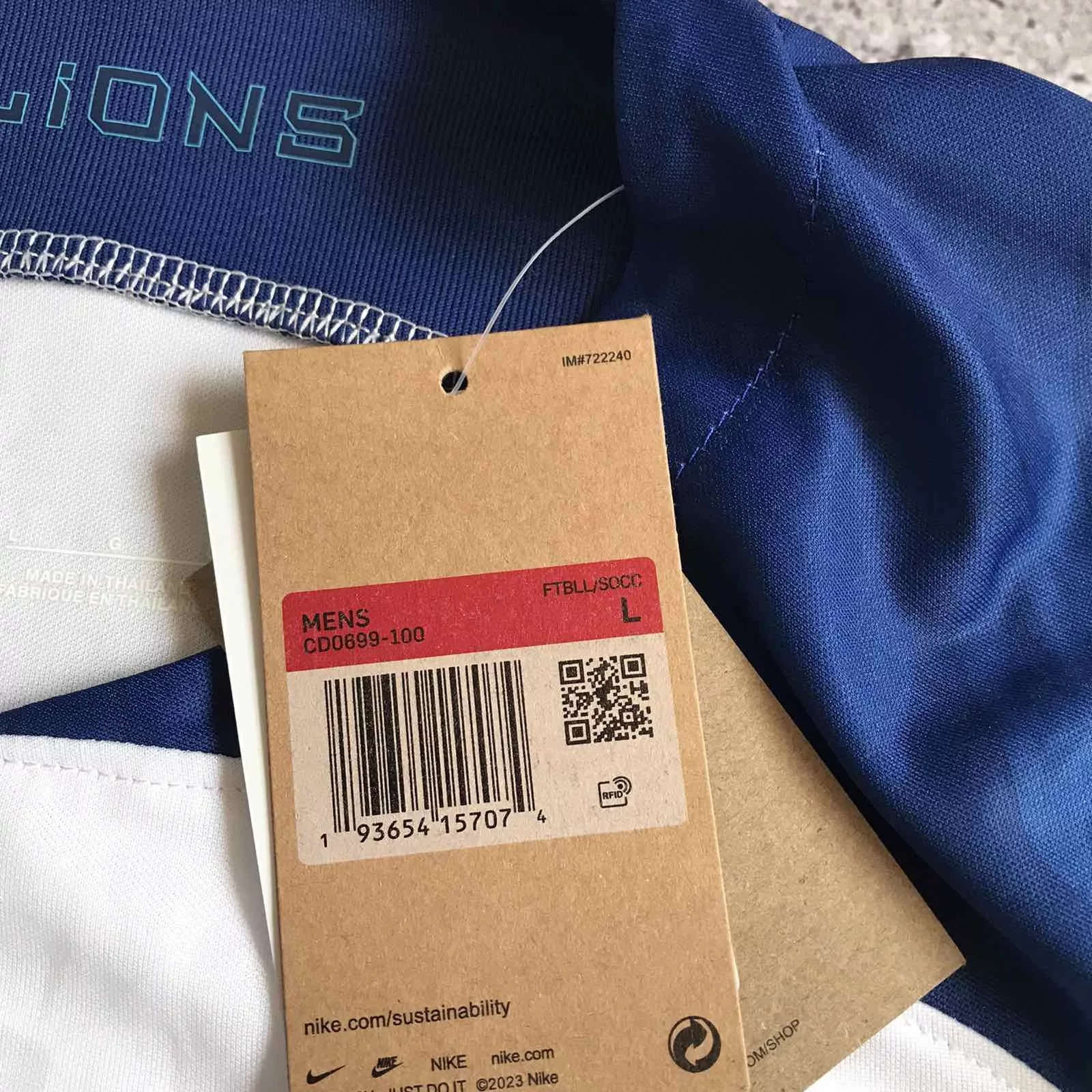 Nike Jerseys Nike England Home #7 Langley 2023 Blokecore Jersey White