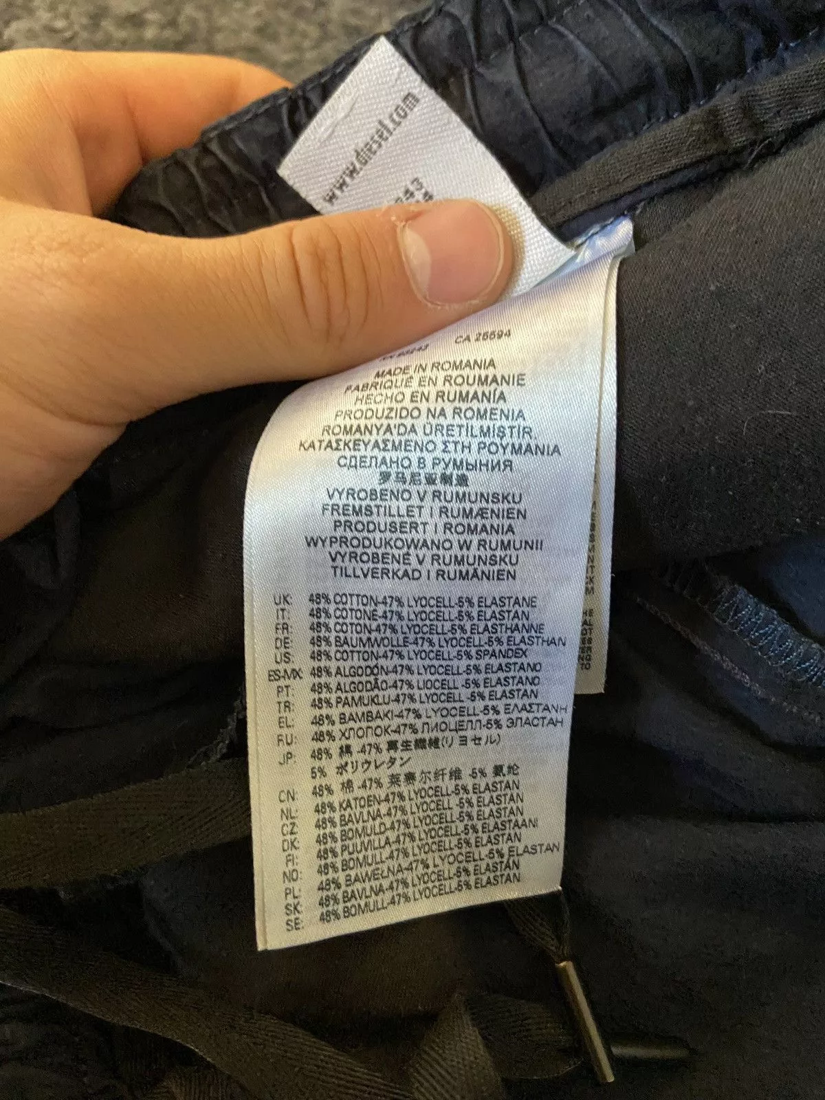 Diesel Shorts Diesel cargo shorts Blue