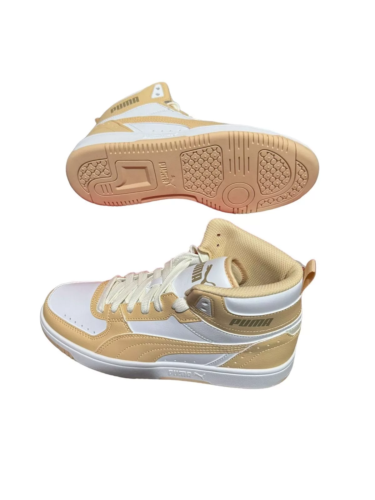 Puma Hi Top Sneakers Puma Rebound Joy White