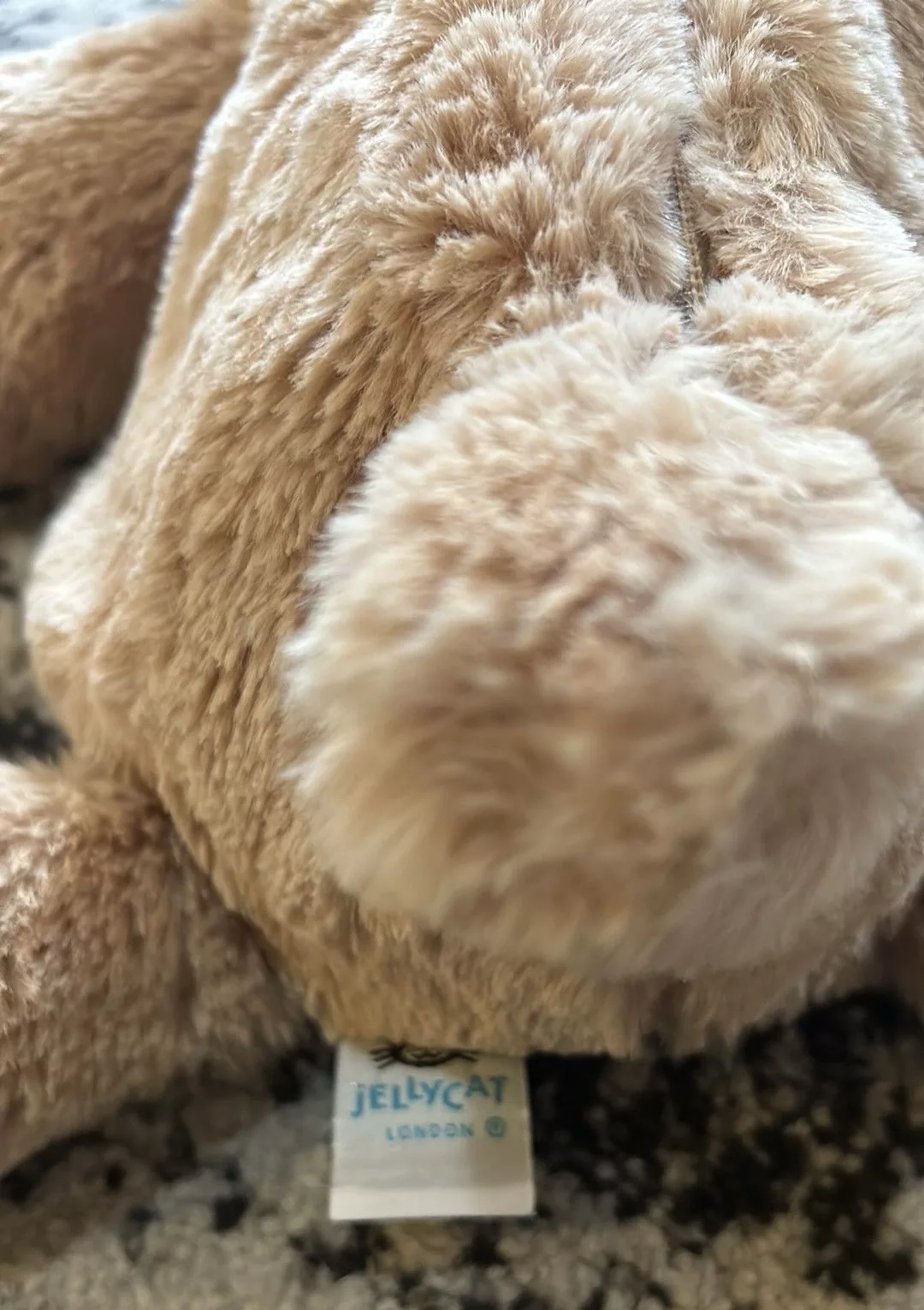 Other Backpacks Other Jellycat Smudge Bear soft woven backpack 43cm Brown