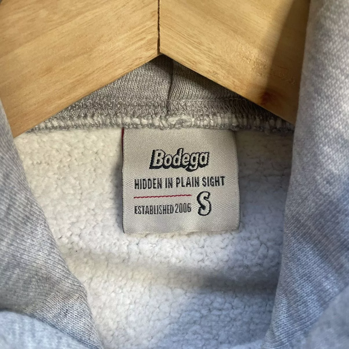 Bodega Sweatshirts Hoodies Bodega Hoody Gray