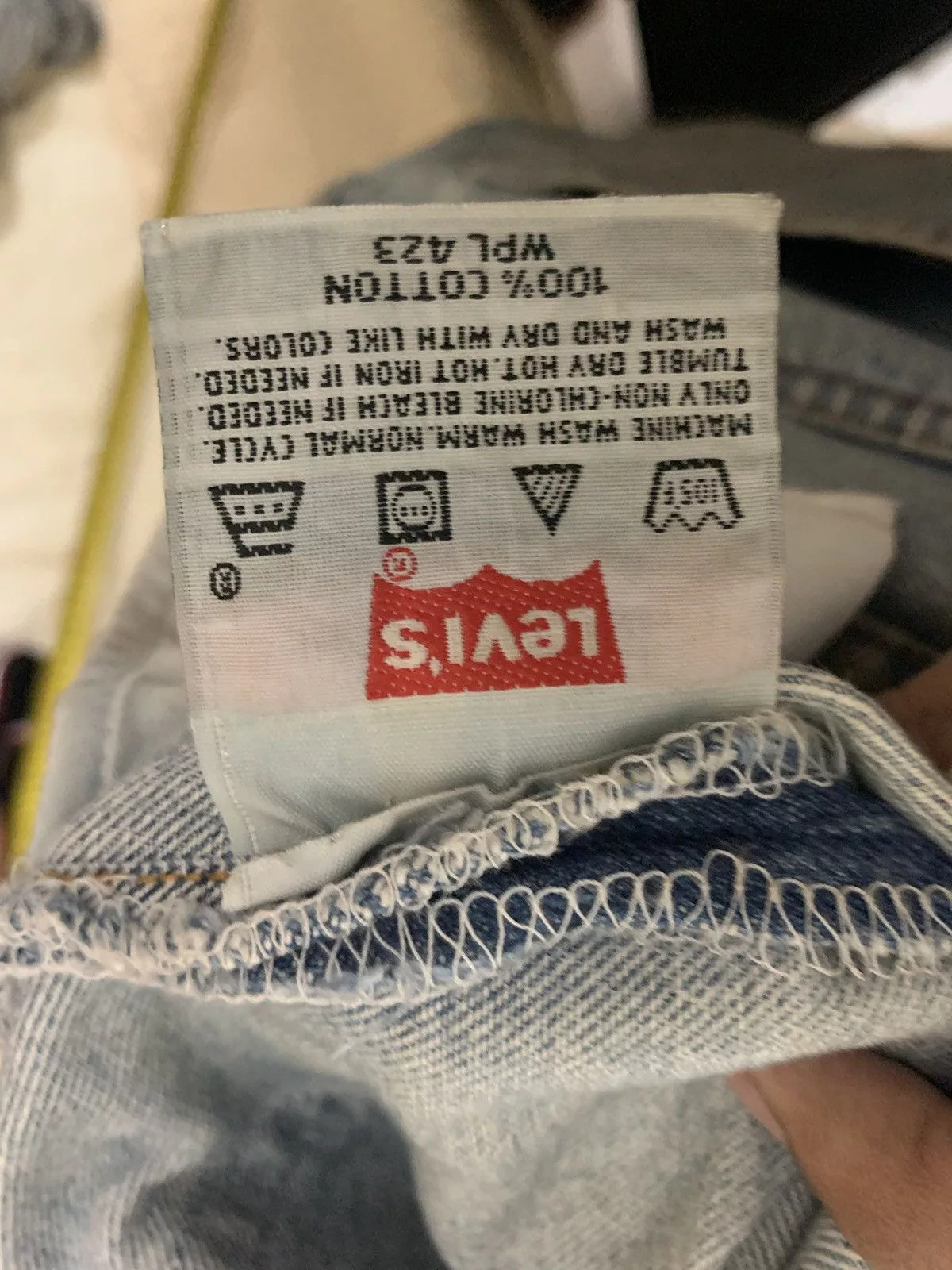 Levi's Denim Levi's vintage levis Blue