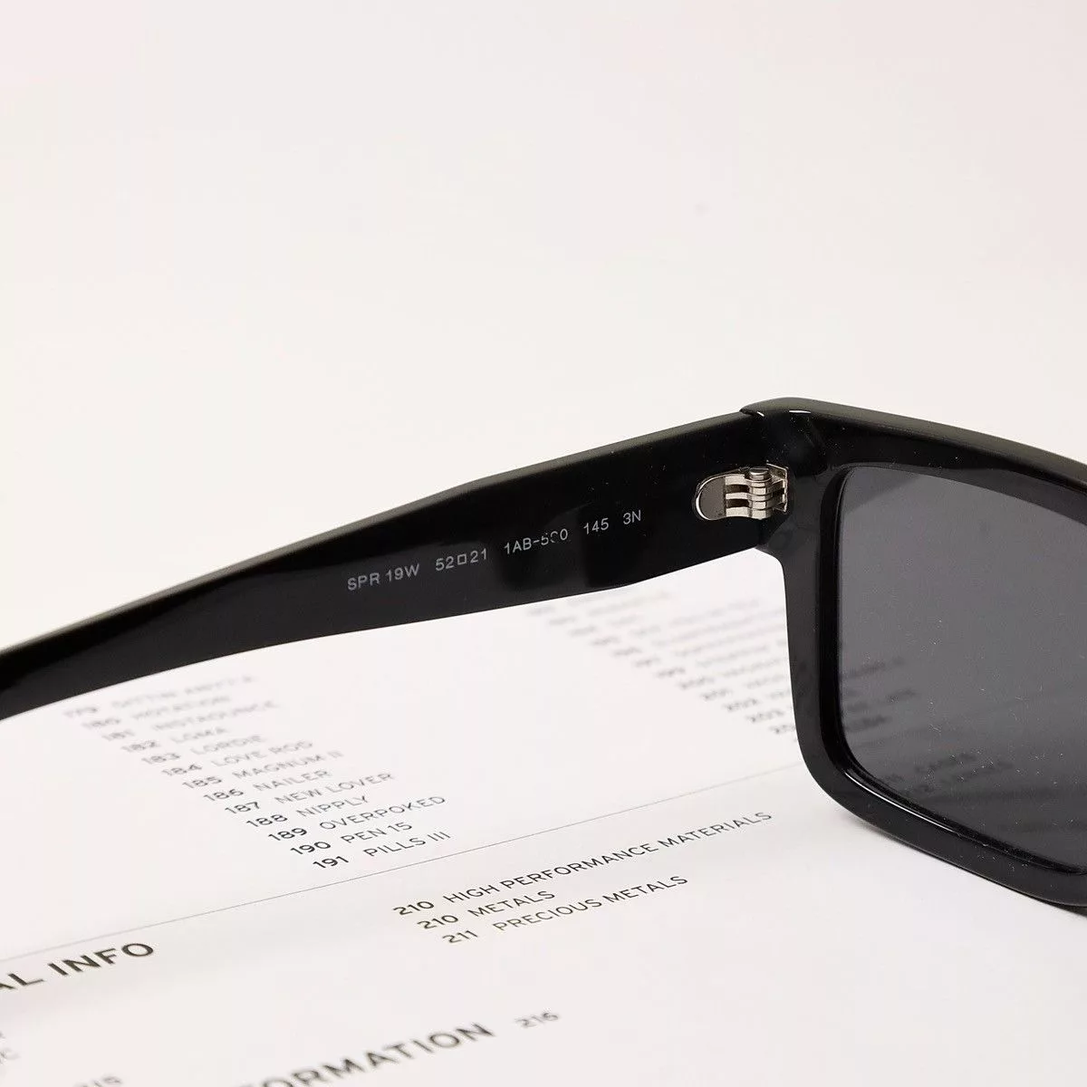 Prada Sunglasses PRADA 0PR 19WS SUNGLASSES Black
