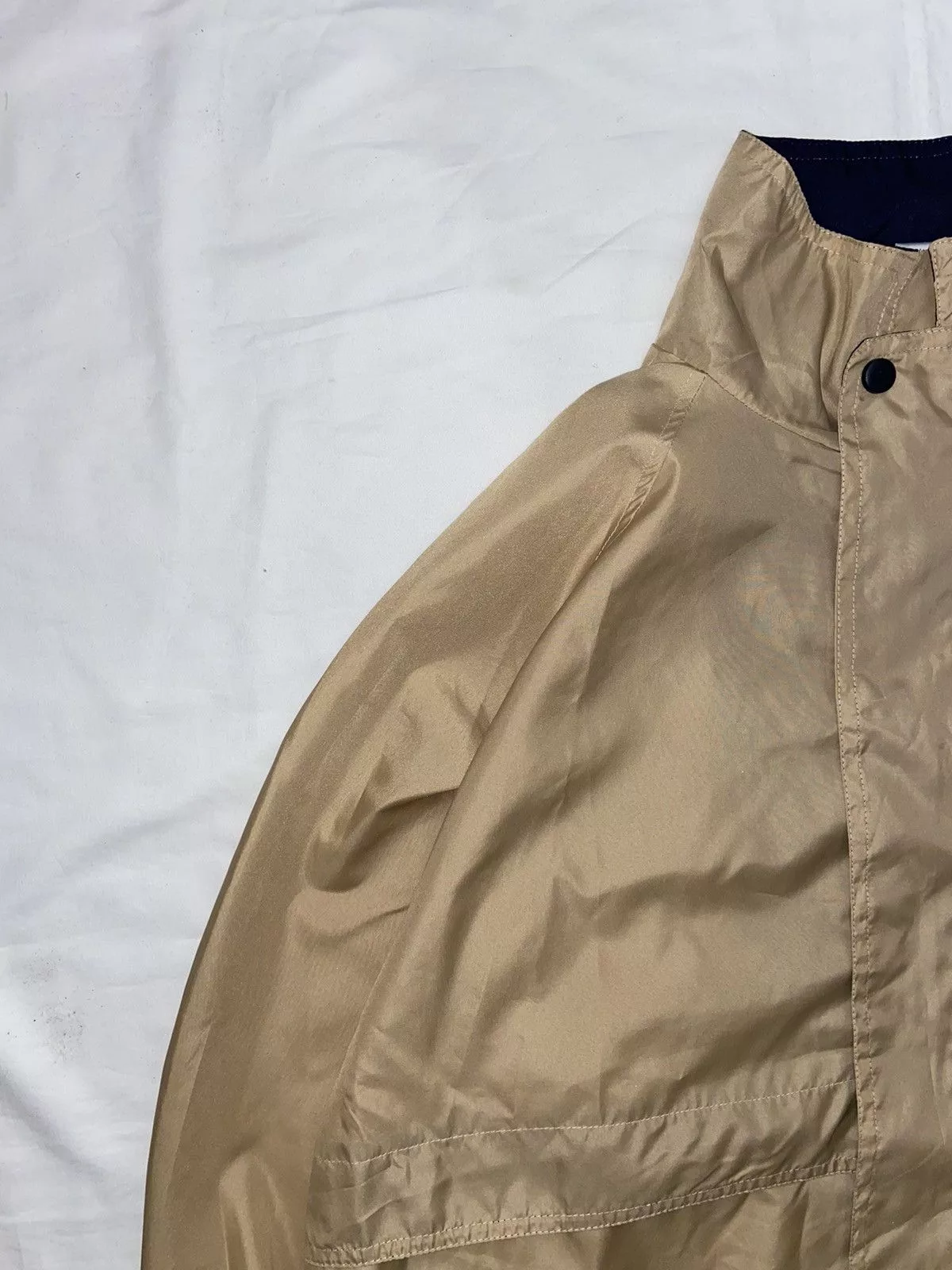 Pierre Balmain Light Jackets Pierre Balmain × Vintage Pierre Balmain Vintage 90s Beige Navy Light Jacket Luxury