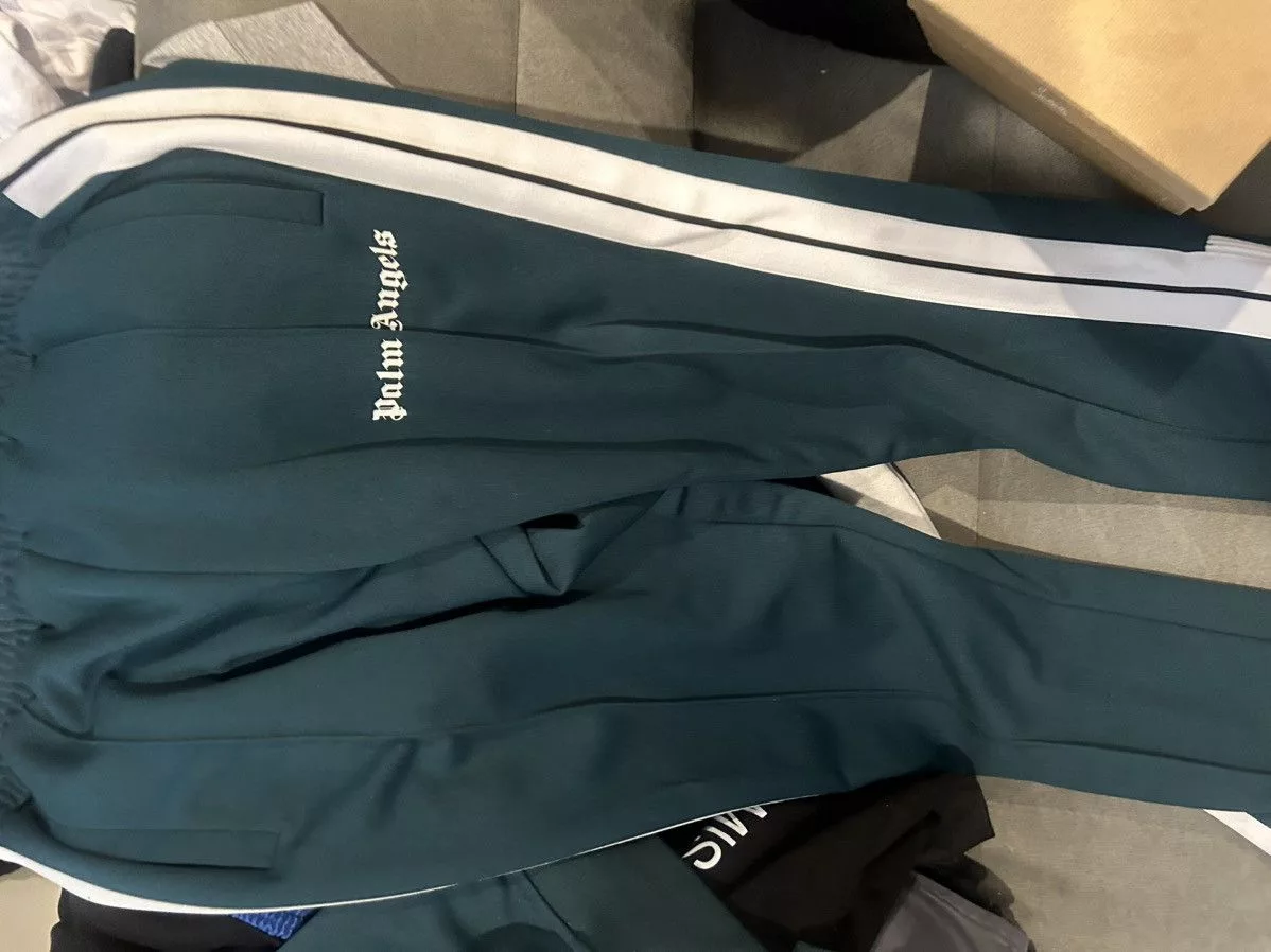 Palm Angels Sweatpants Joggers Palm Angels Track Pants Green