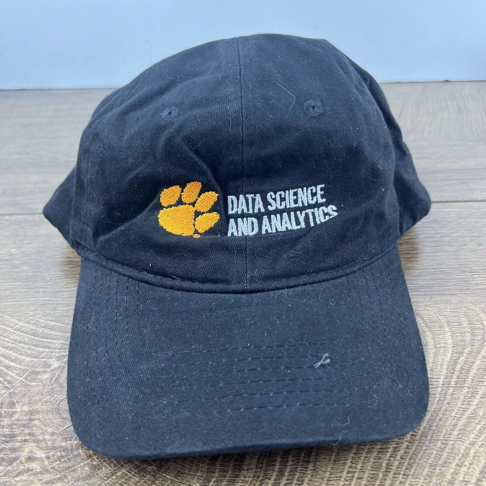 Other Hats Other Clemson Data Science Analytics Hat Adjustable Hat Black Hat