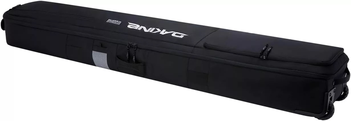 Dakine FALL LINE SKI ROLLER BAG - BLACK, 175 CM