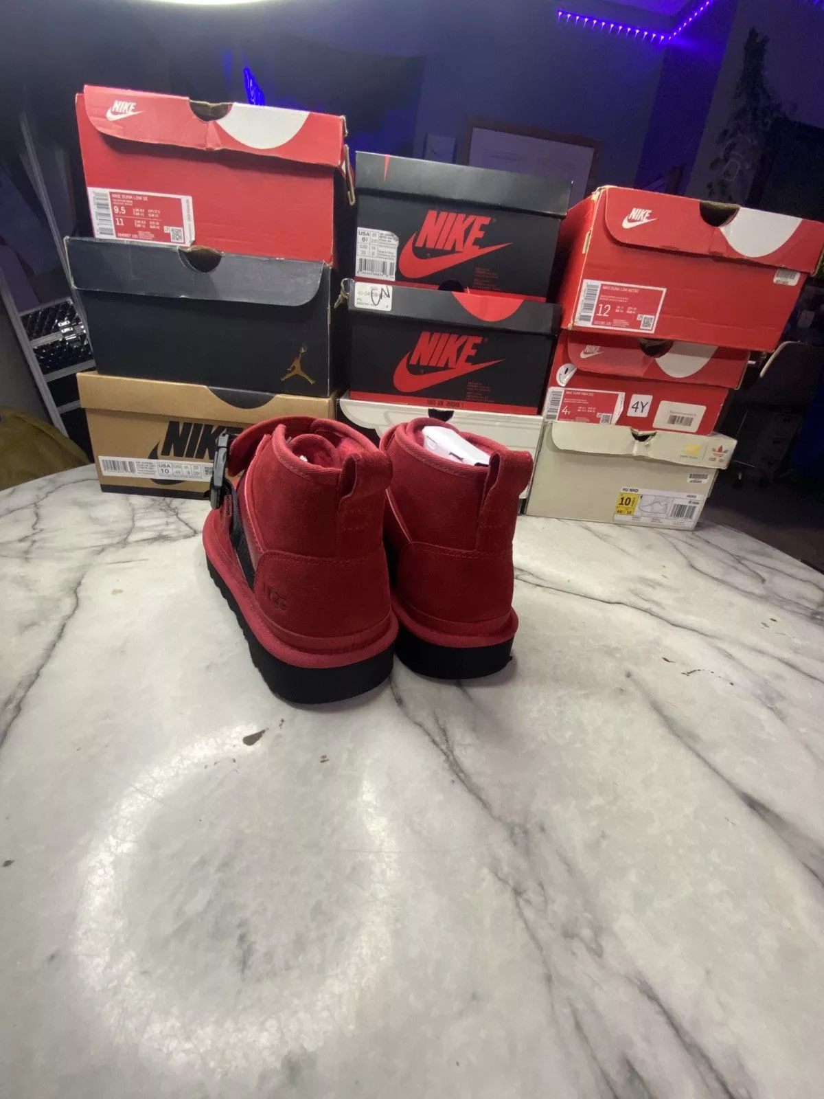 Ugg Boots UGG strap boot red new