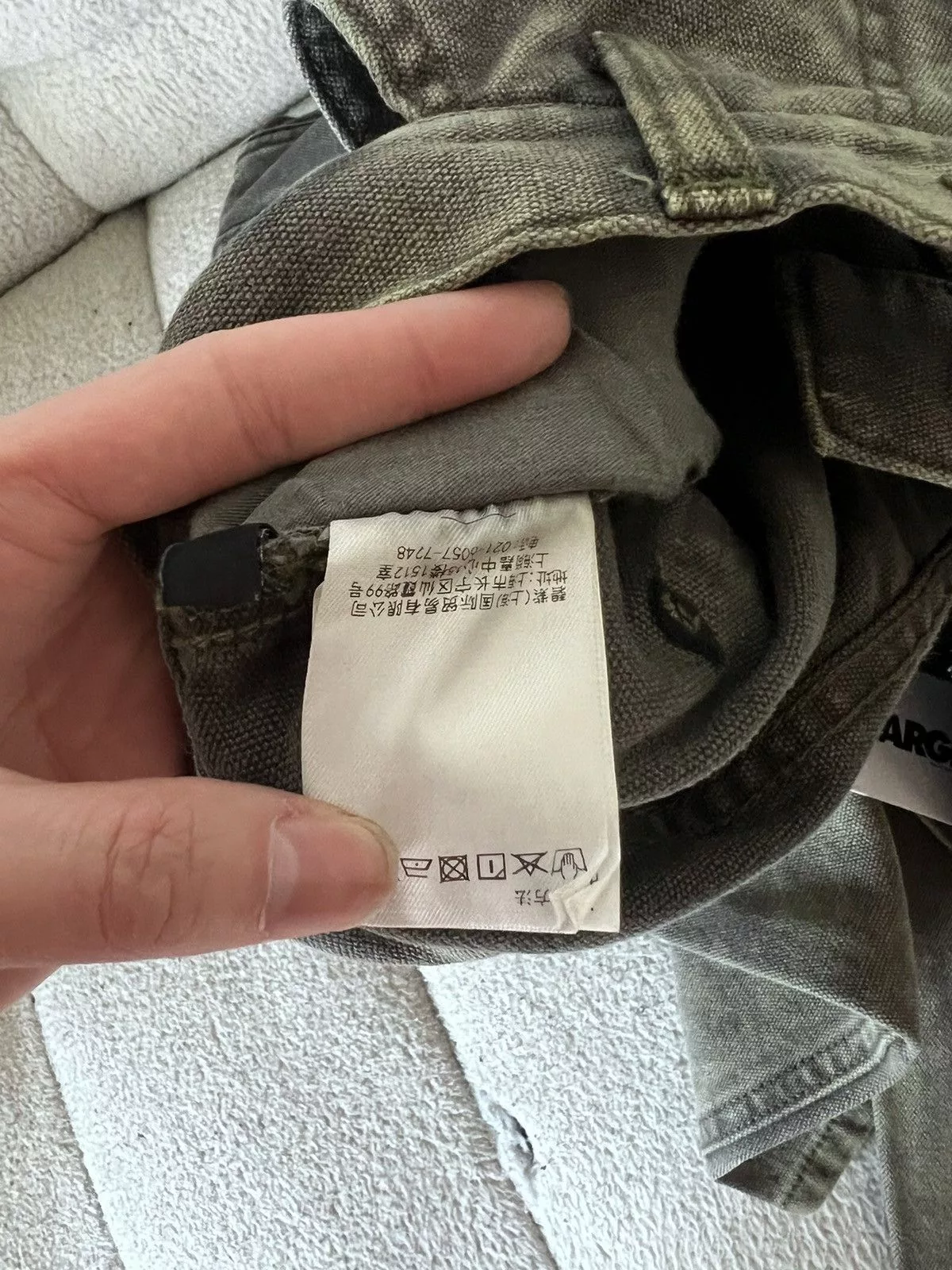 Xlarge Denim XLarge Overdyed Work Pants Size 30 New Green