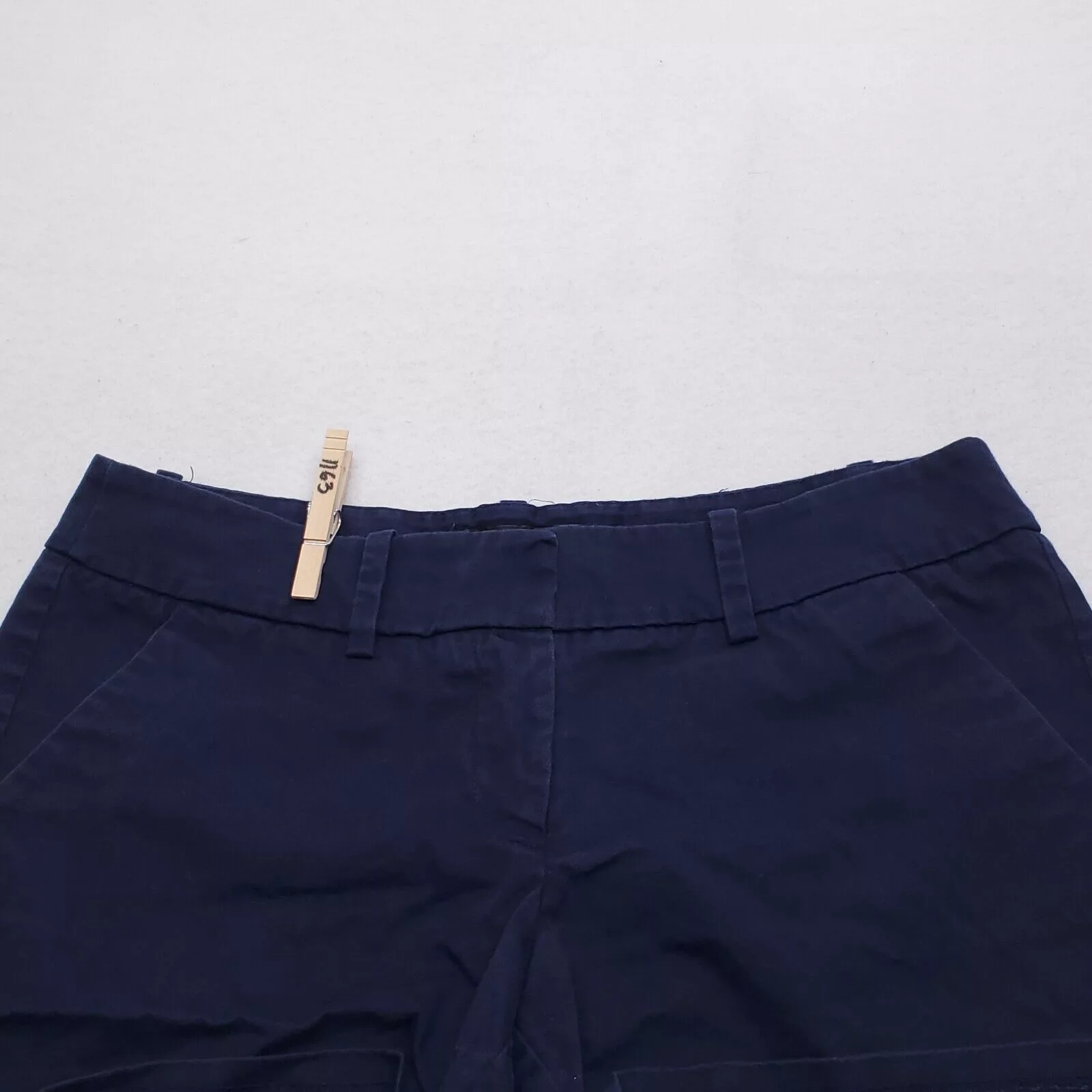 Mossimo Shorts Mossimo Casual Button Zip Chino Short Shorts Womens Size 6 Blue