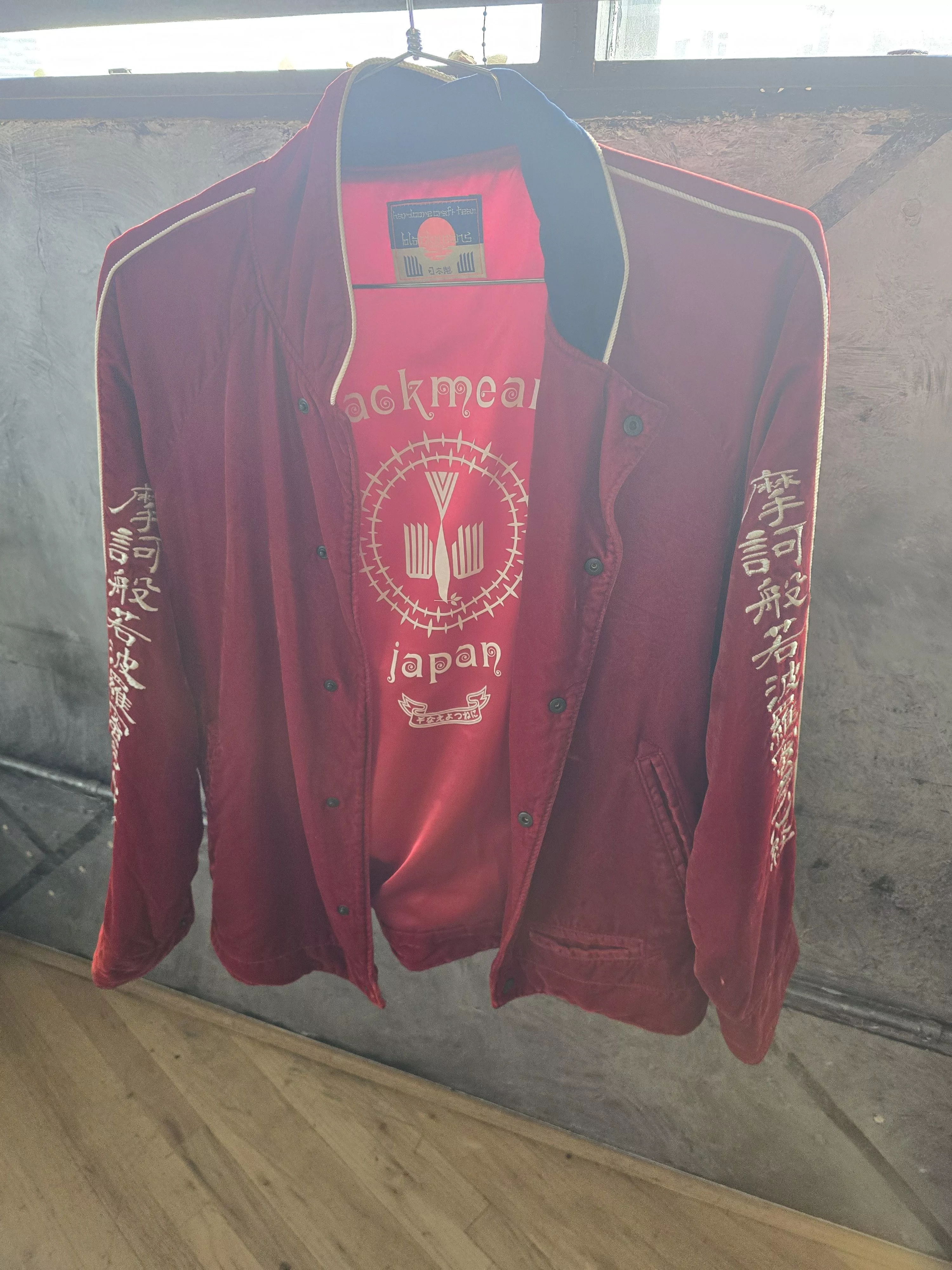 Blackmeans Light Jackets Blackmeans Red Velvet light track jacket Multi