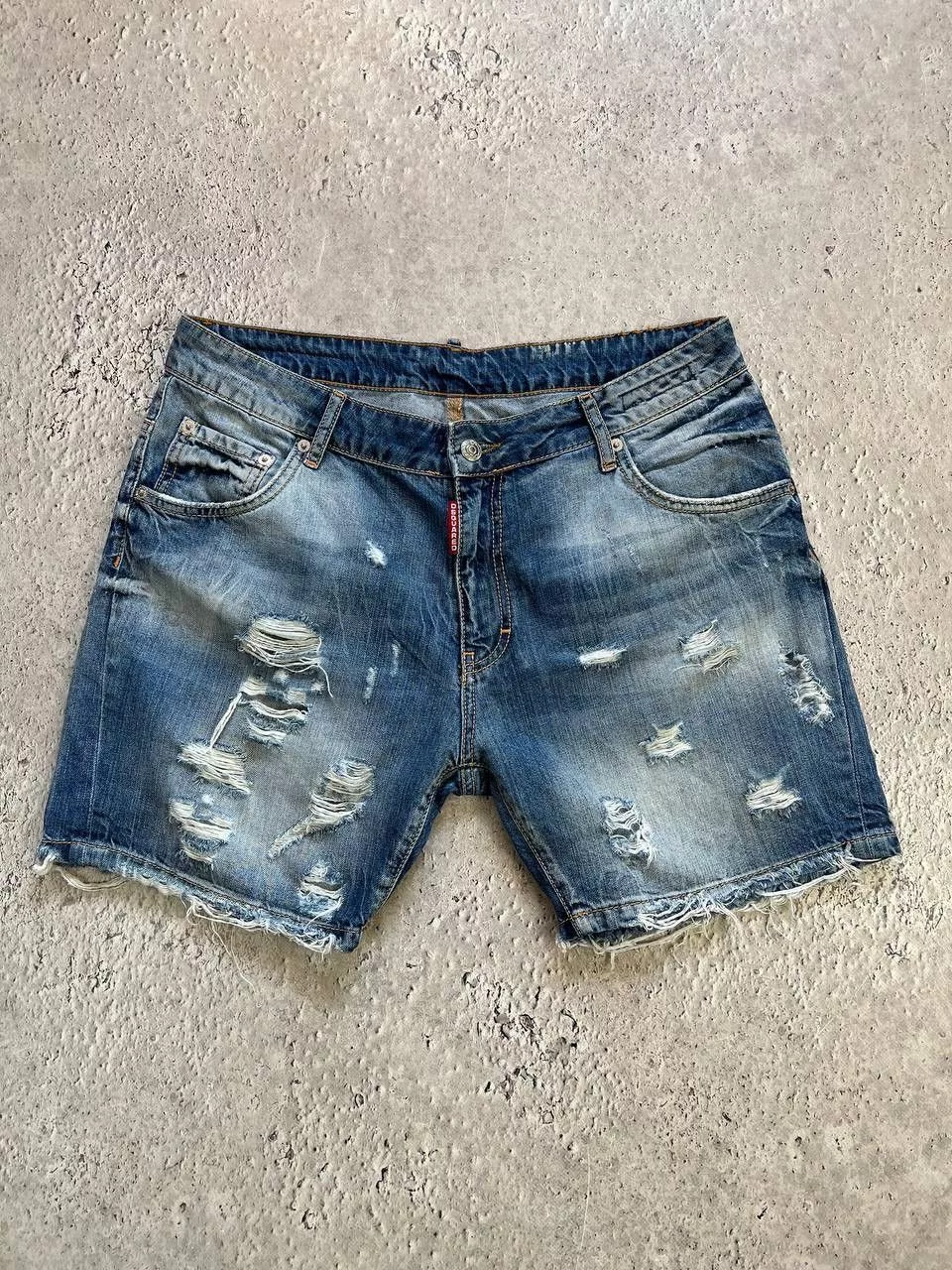 Dsquared2 × Vintage Vintage Y2K Dsquared2 shorts design denim Purple Streetwear